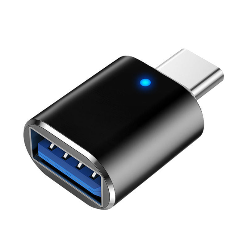 Compact Type-C OTG Adapter, High Speed Data Sync And Charging Support