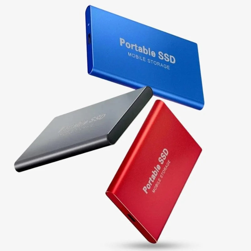 High Speed External SSD Portable Drive 1TB To 16TB Capacity Range