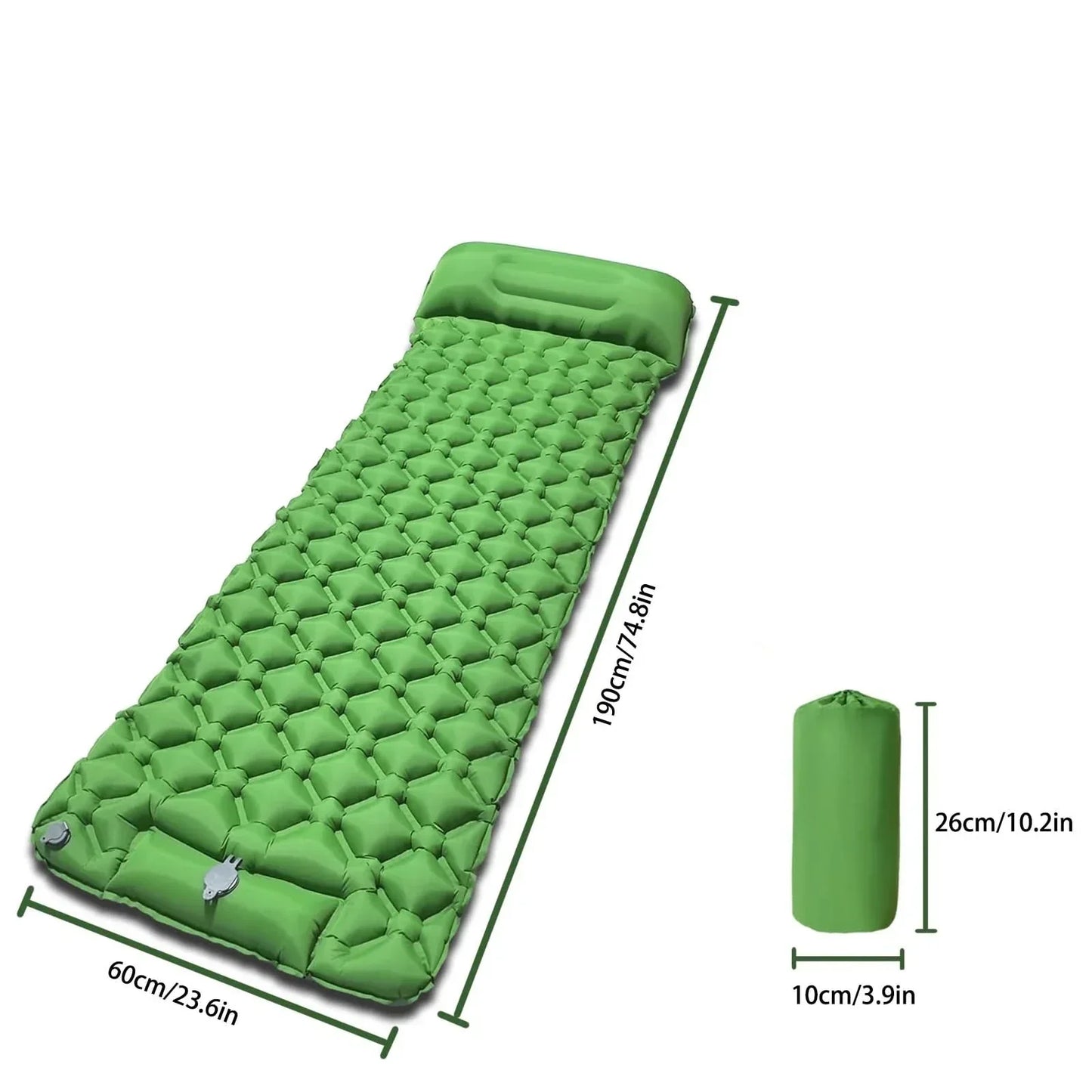 Ultralight Camping Sleeping Pad for Backpacking and Beach Outings | ribuella