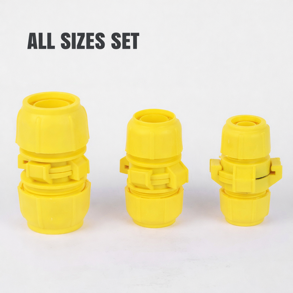 Universal Hose Connector - Leak-Proof Seal - Garden Irrigation Compatible | ribuella