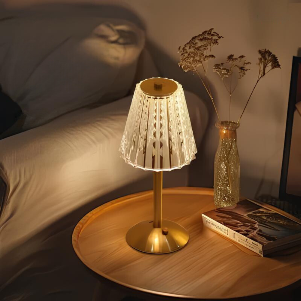 Lampada Radiance Touch senza fili, illuminazione d'accento contemporanea