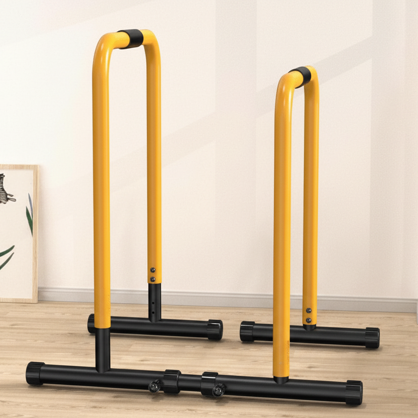 FlexCore Steel Dip Station, Adjustable Reinforced Parallel Bars