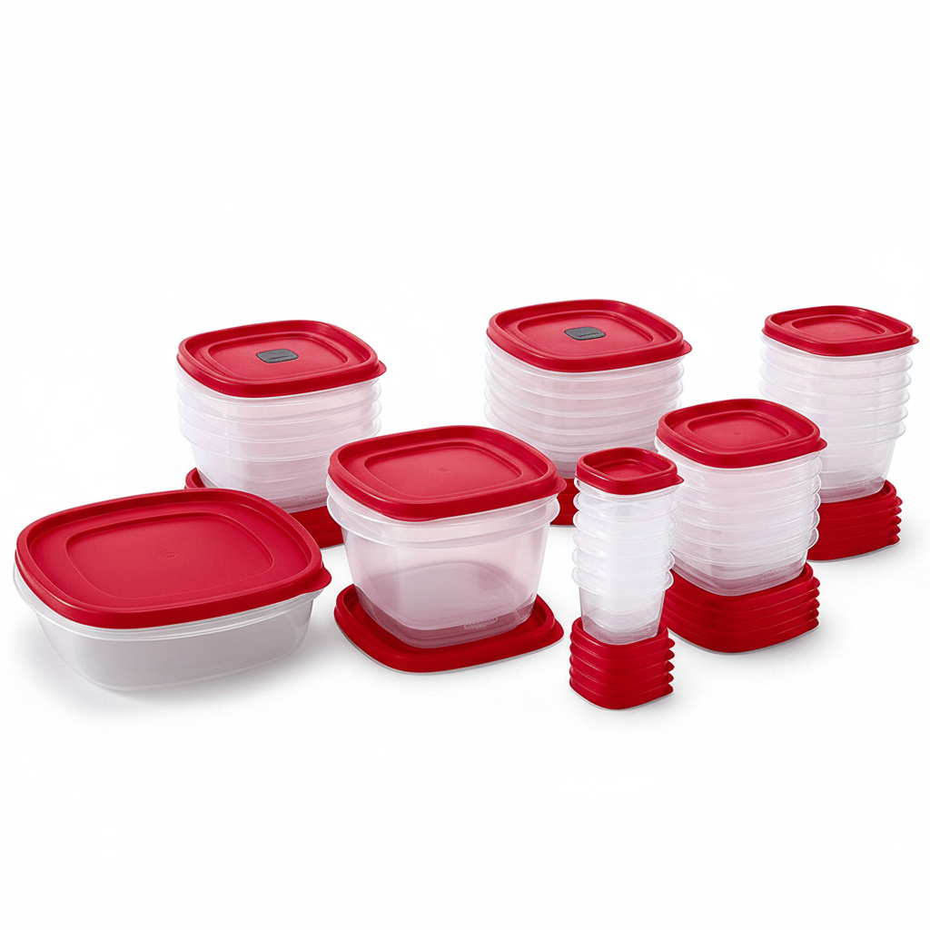 FreshNest 60-Pack BPA-Free Food Storage Container Set