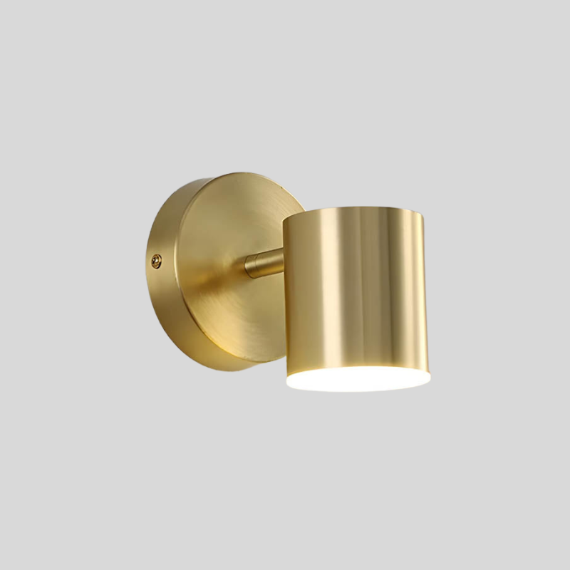 Elegante lámpara de pared escandinava minimalista, luz LED decorativa