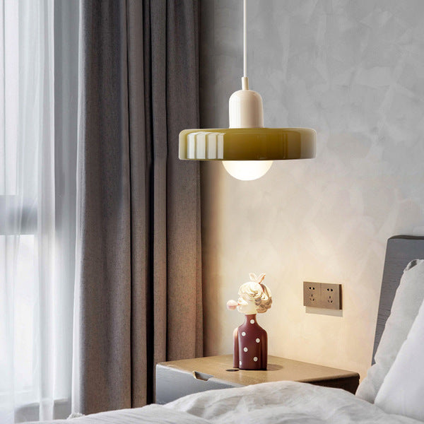 Moderne gekleurde plafondhanglamp, artistieke hanglamp