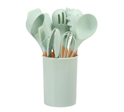 12点セット キッチン調理器具 — 耐熱性、滑りにくい人間工学デザインハンドル