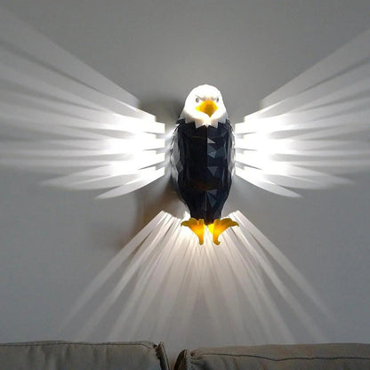 Stylish Eagle-Inspired LED Wall Fixture for Indoor Spaces | ribuella