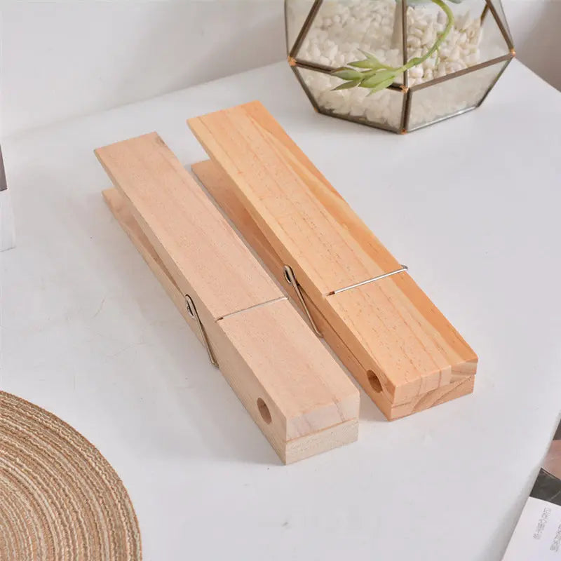 Towel Holder with Clothespins for Bathroom Use | ribuella