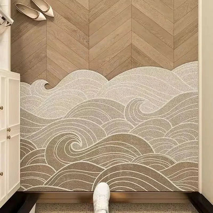 Stylish Non-Slip Indoor Mat with Washable Surface | ribuella