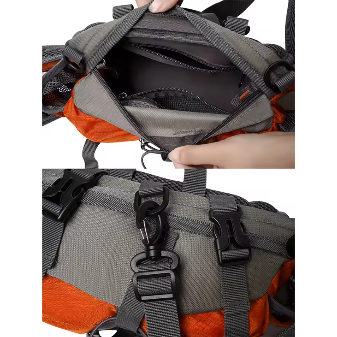 Ultimate Waterproof Hiking Belt Pack – 5L for Explorers | ribuella