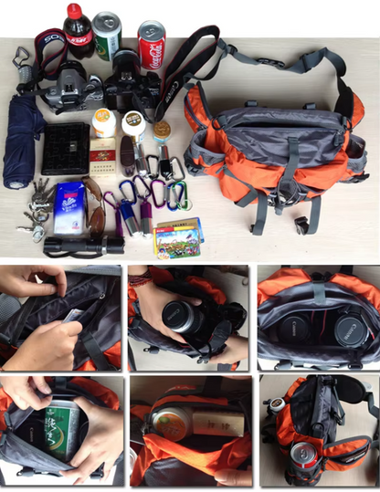 Ultimate Waterproof Hiking Belt Pack – 5L for Explorers | ribuella