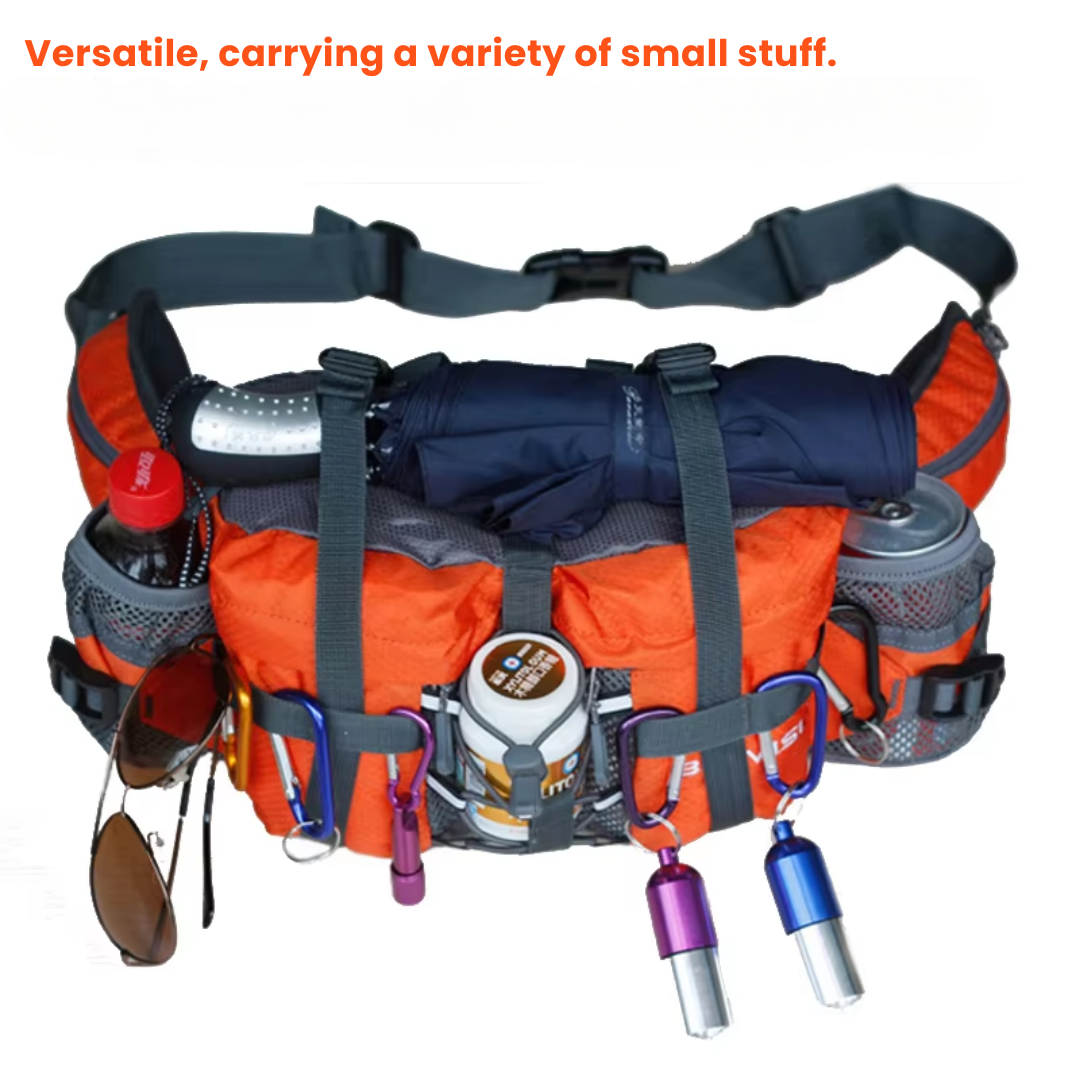 Ultimate Waterproof Hiking Belt Pack – 5L for Explorers | ribuella