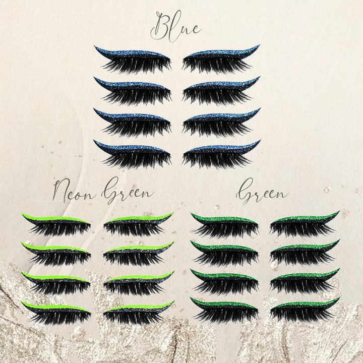 Reusable Glitter Eyeliner Lash Stickers - Buy One Get One Free | ribuella