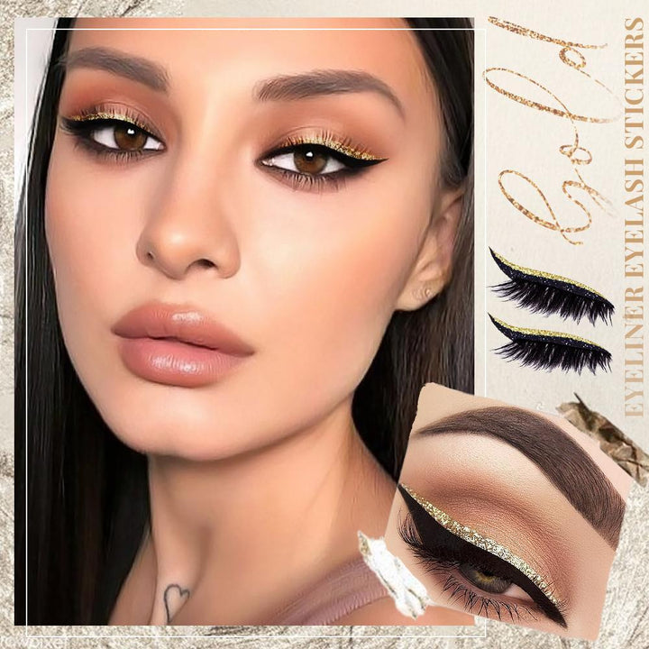 Reusable Glitter Eyeliner Lash Stickers - Buy One Get One Free | ribuella