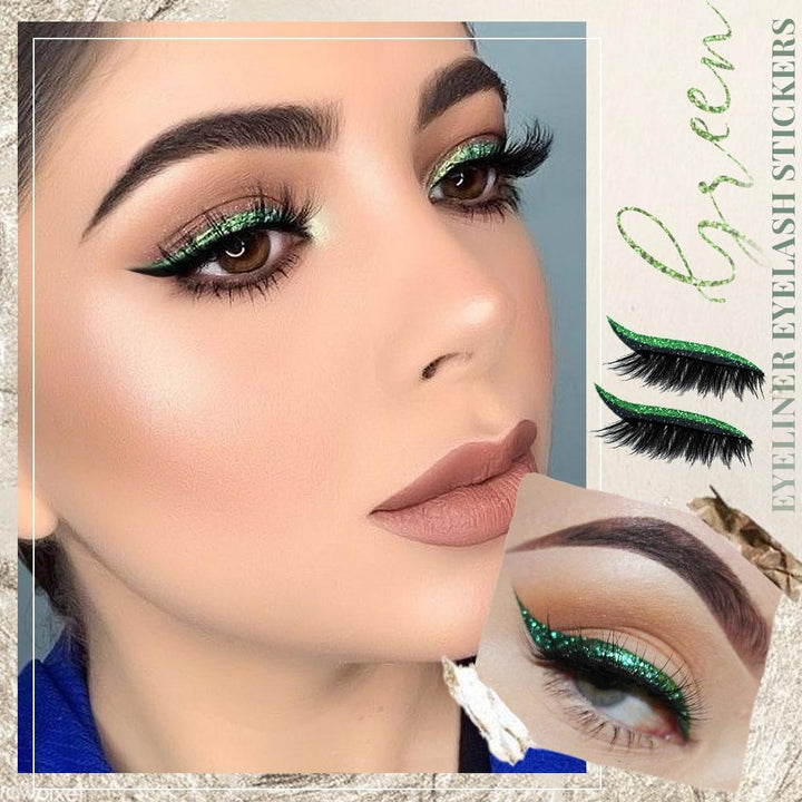 Reusable Glitter Eyeliner Lash Stickers - Buy One Get One Free | ribuella