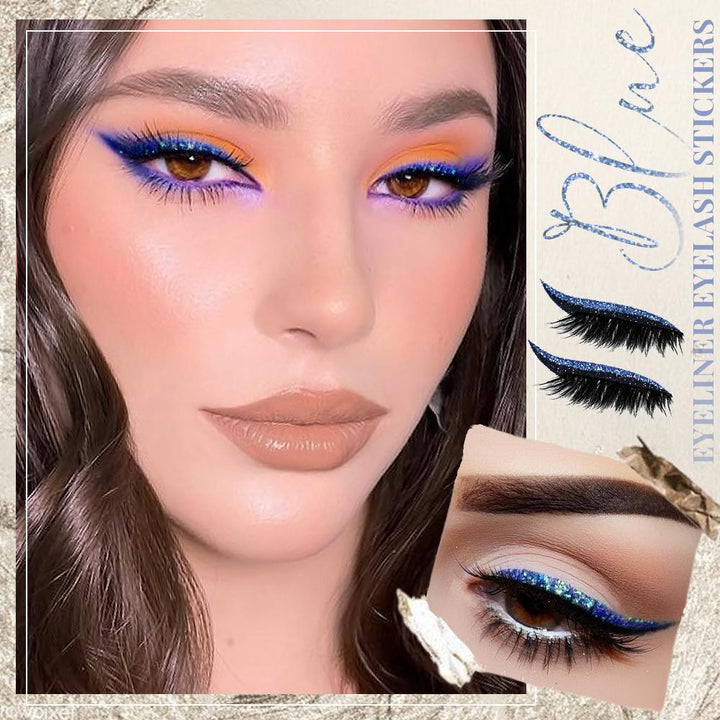 Reusable Glitter Eyeliner Lash Stickers - Buy One Get One Free | ribuella