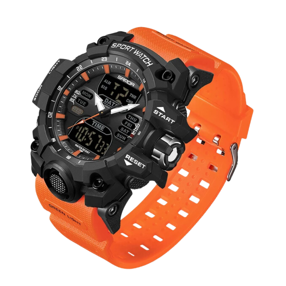 TrailBlazer – Durable Outdoor Digital Watch for Active Men | ribuella