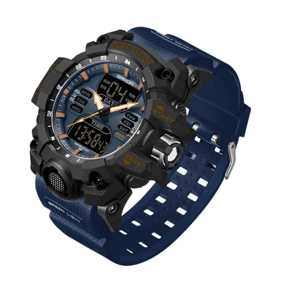 TrailBlazer – Durable Outdoor Digital Watch for Active Men | ribuella