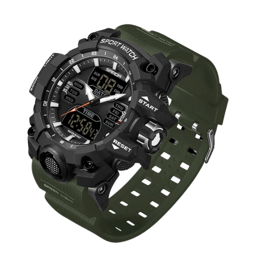 TrailBlazer – Durable Outdoor Digital Watch for Active Men | ribuella