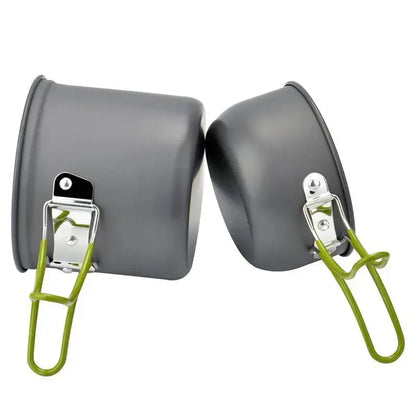 TrailMate – Compact Camping Cookware Set with Folding Utensils | ribuella