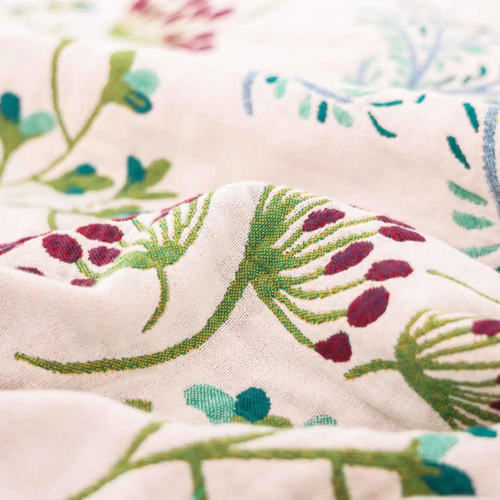 Wildflower Whisper Blanket — Soft Four-Layer Throw Design