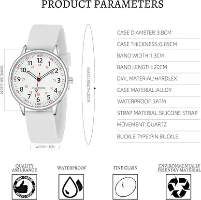 Stylish Clip-On Watch for Women – Waterproof and Fashionable | ribuella