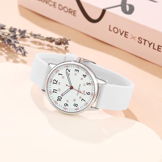 Stylish Clip-On Watch for Women – Waterproof and Fashionable | ribuella