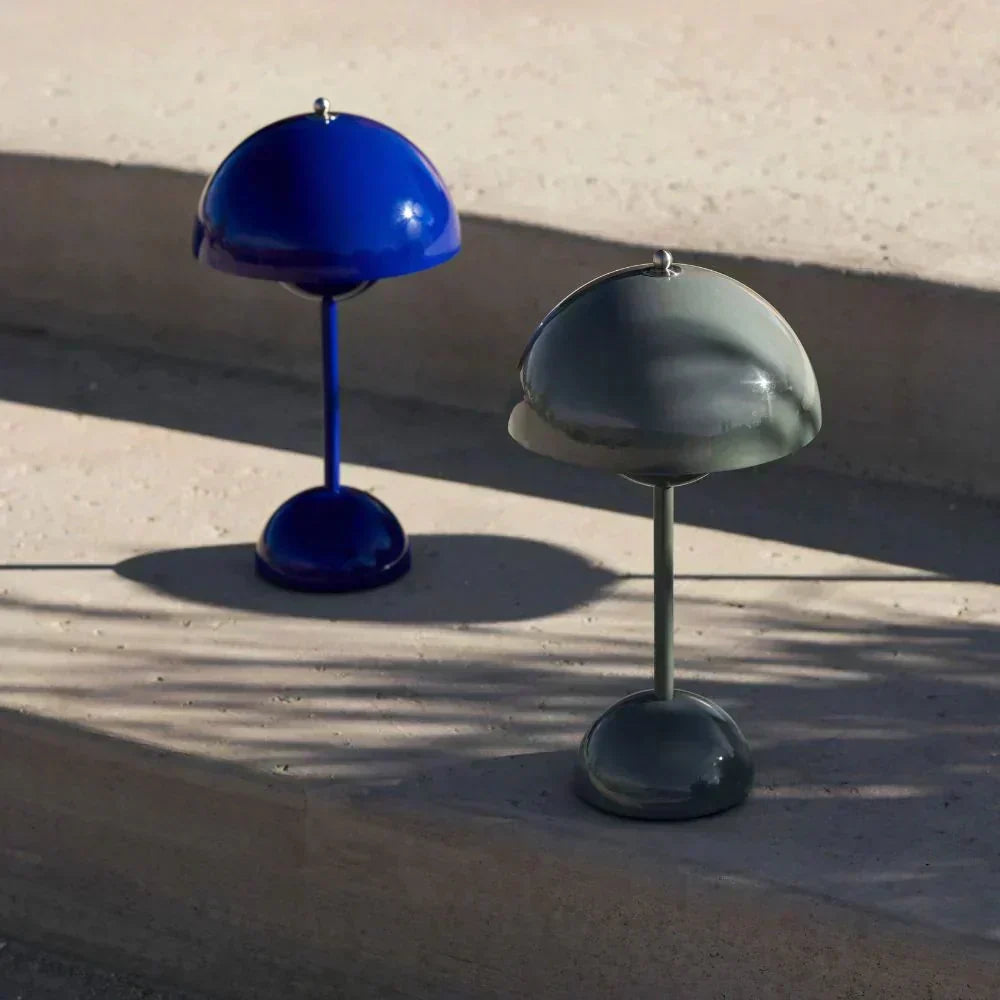 Stolní lampa v retro stylu – bezdrátová se 3 nastavitelnými úrovněmi jasu | ribuella