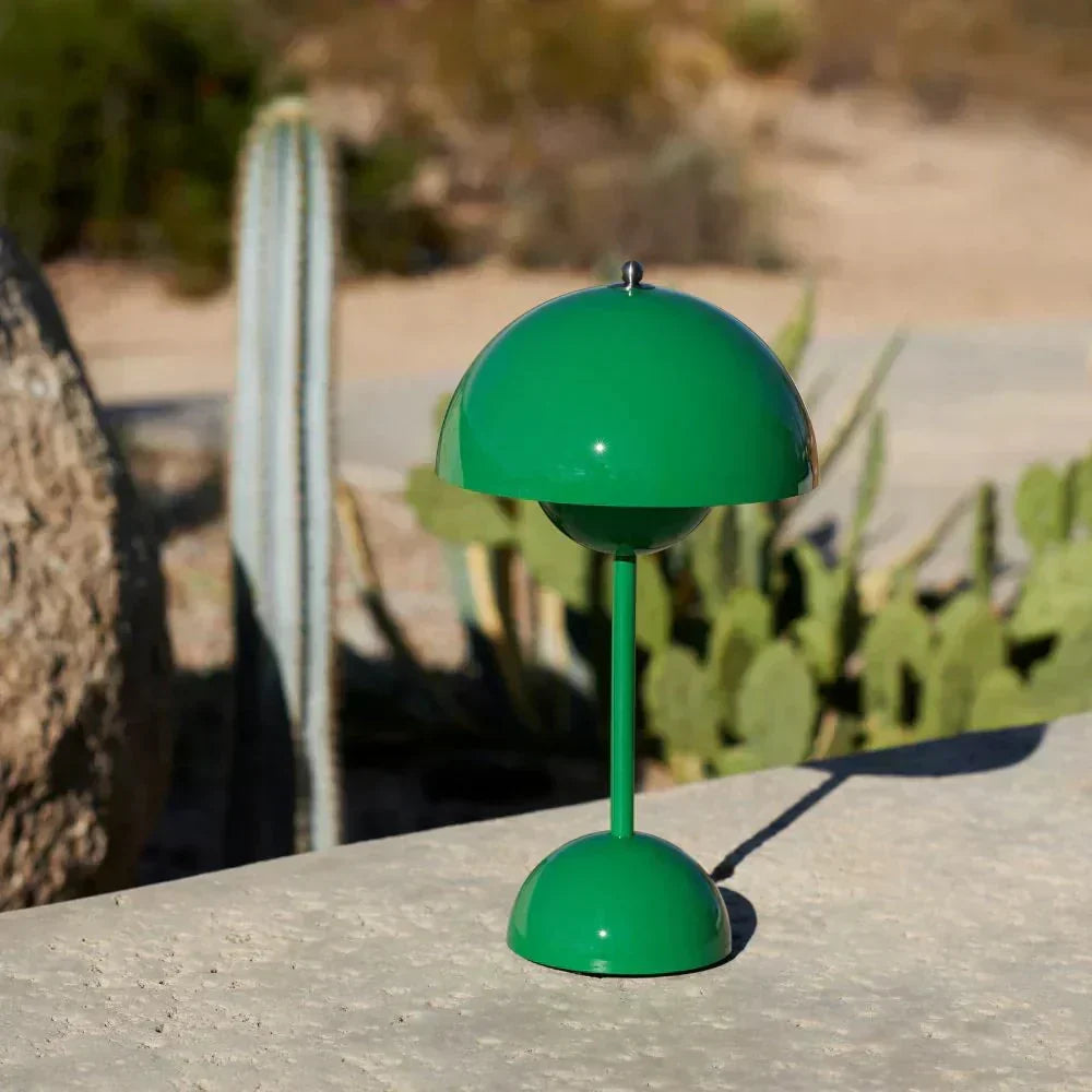 Stolní lampa v retro stylu – bezdrátová se 3 nastavitelnými úrovněmi jasu | ribuella