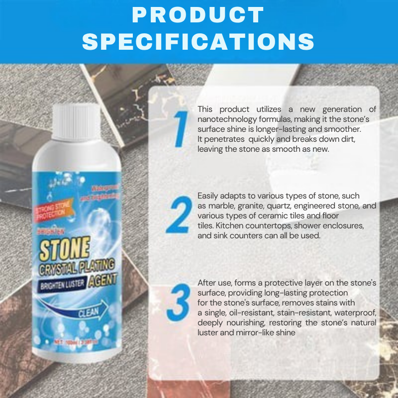 RevitaStone Gel | Bring Your Stone Surfaces Back to Life with Effortless, Dazzling Clean | ribuella
