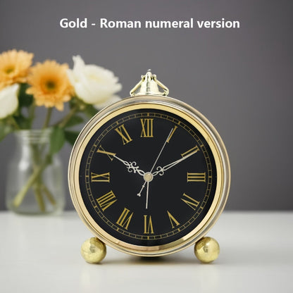 Timeless European-Style Silent Desk Clock for Peaceful Spaces | ribuella