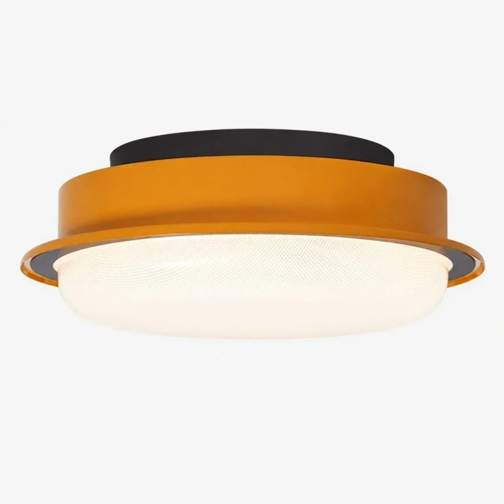 Retro Flush Mount Ceiling Light - Full Spectrum Ra 97 Color Accuracy
