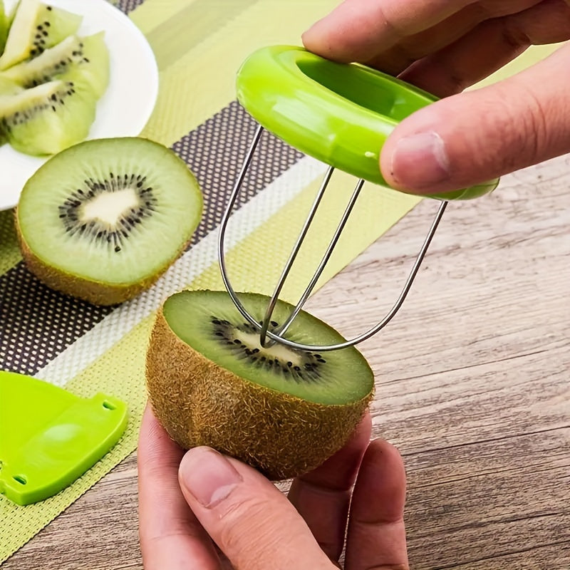 Épluche-kiwi à lame en acier inoxydable pour des tranches parfaites | ribuella