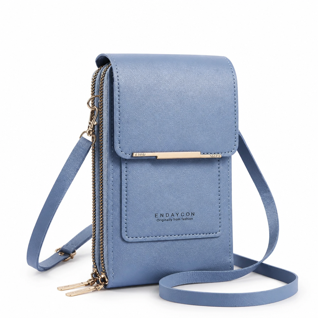 Touchscreen Window Front-Pocket Crossbody Bag | ribuella