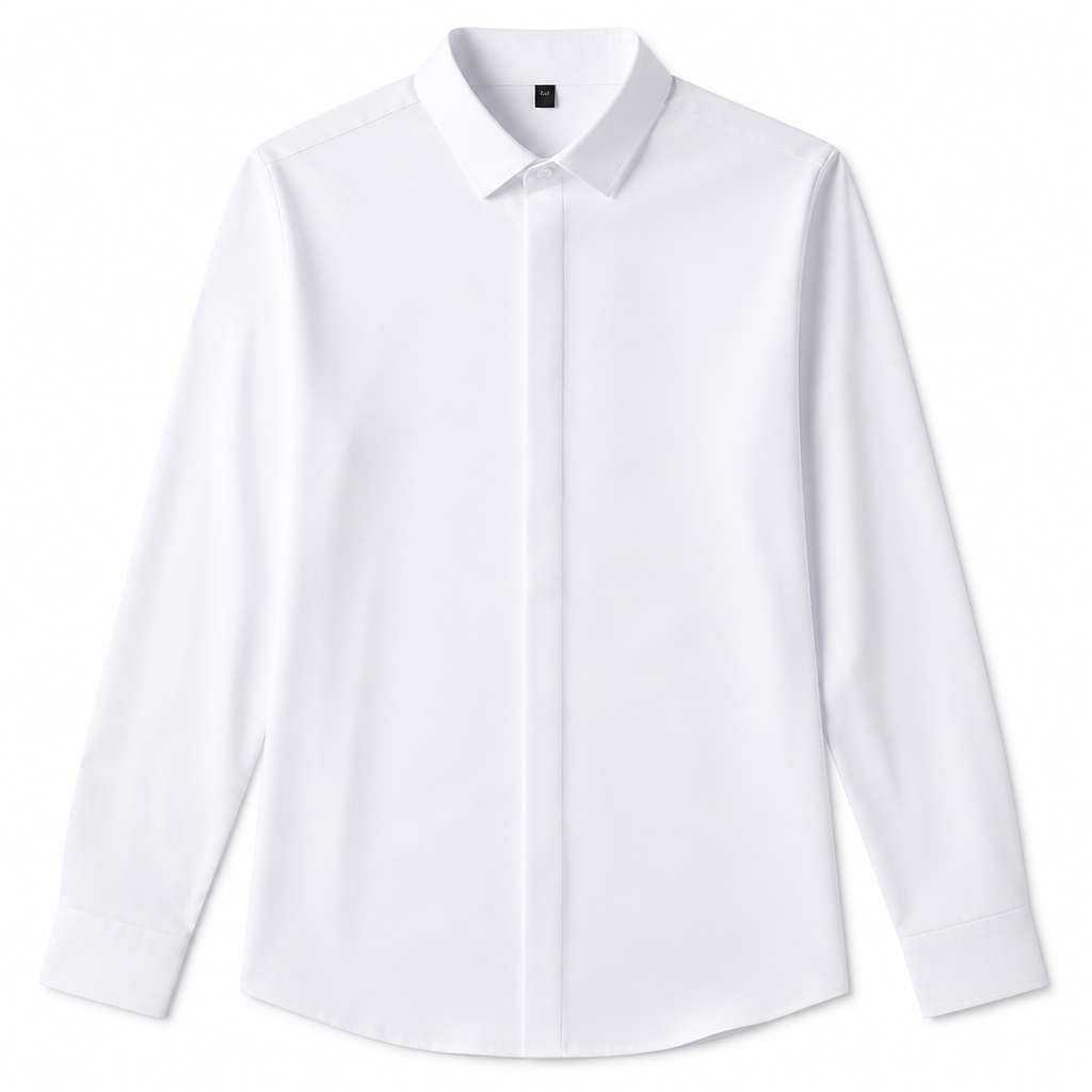 Vantori – Wrinkle-Resistant Slim-Fit 4-Way Stretch Dress Shirt | ribuella