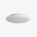 Round LED Ceiling Light French Cream Flush Mount Design