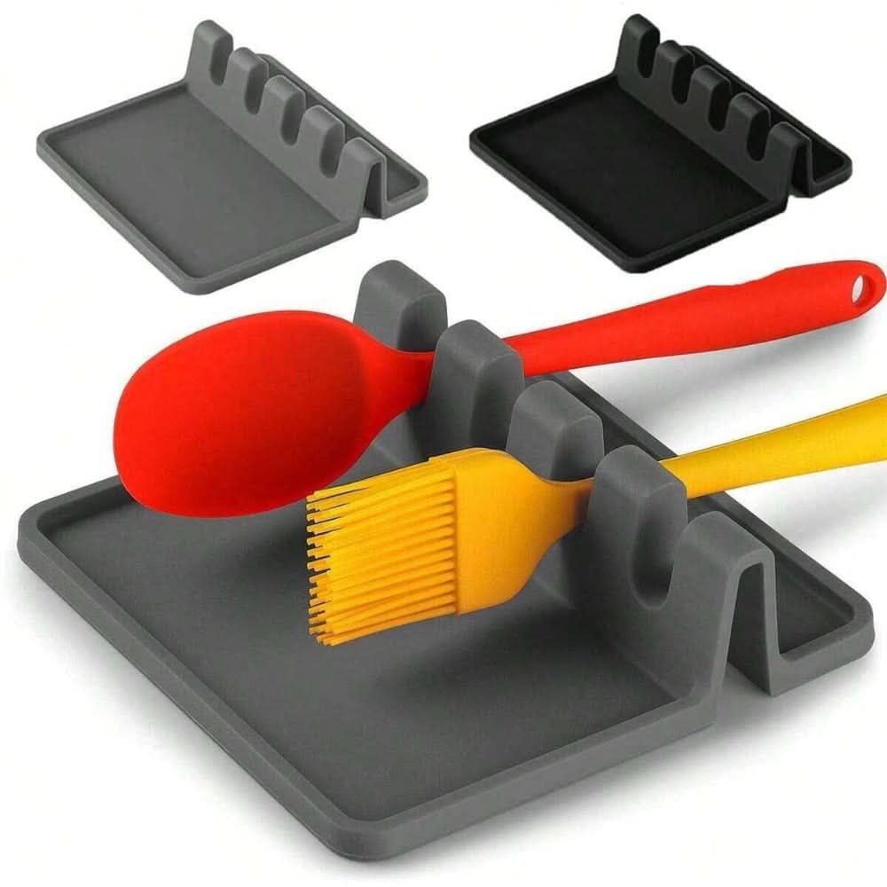 Utensil Holder Featuring Drip Tray | ribuella