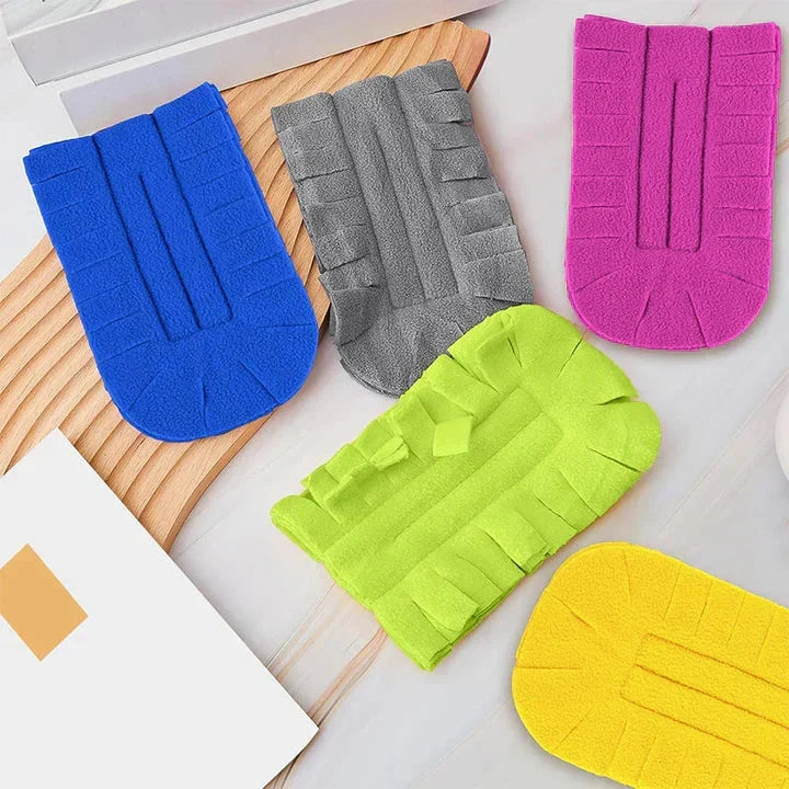Set of 5 Microfiber Pads for Pet Hair and Dust Cleaning | ribuella