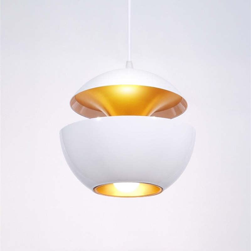 LumaNova svartvit LED-pendellampa med elegant silhuett