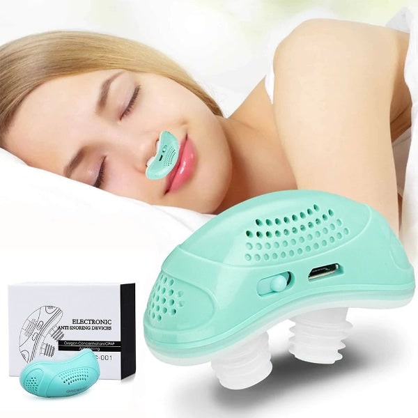 Rechargeable Electric Nasal Dilator — Compact Design Integrated Micro Fans