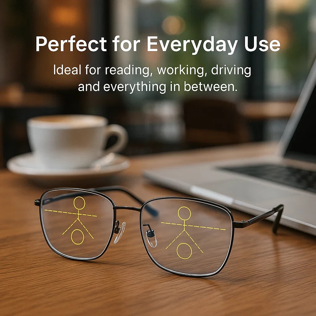 Anti Glare Progressive Eyewear Engineered Smooth Daily Vision Transitions