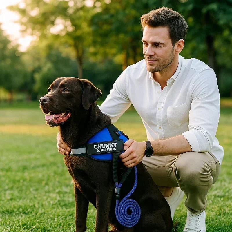 SafePaw Personalizable Dog Harness — Ergonomic Fit, Pull-Control Straps