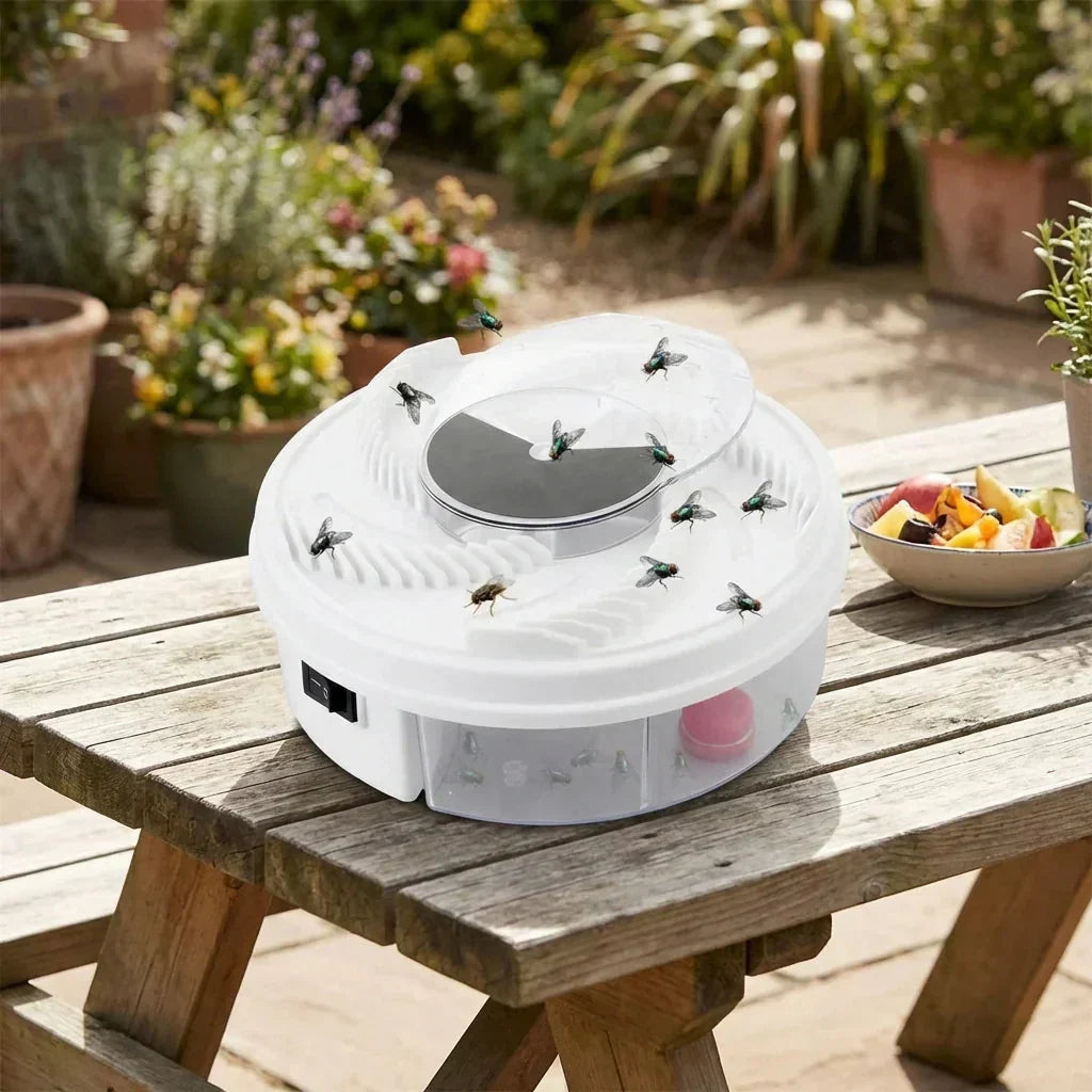 Trampa eléctrica para insectos con brazo giratorio | ribuella