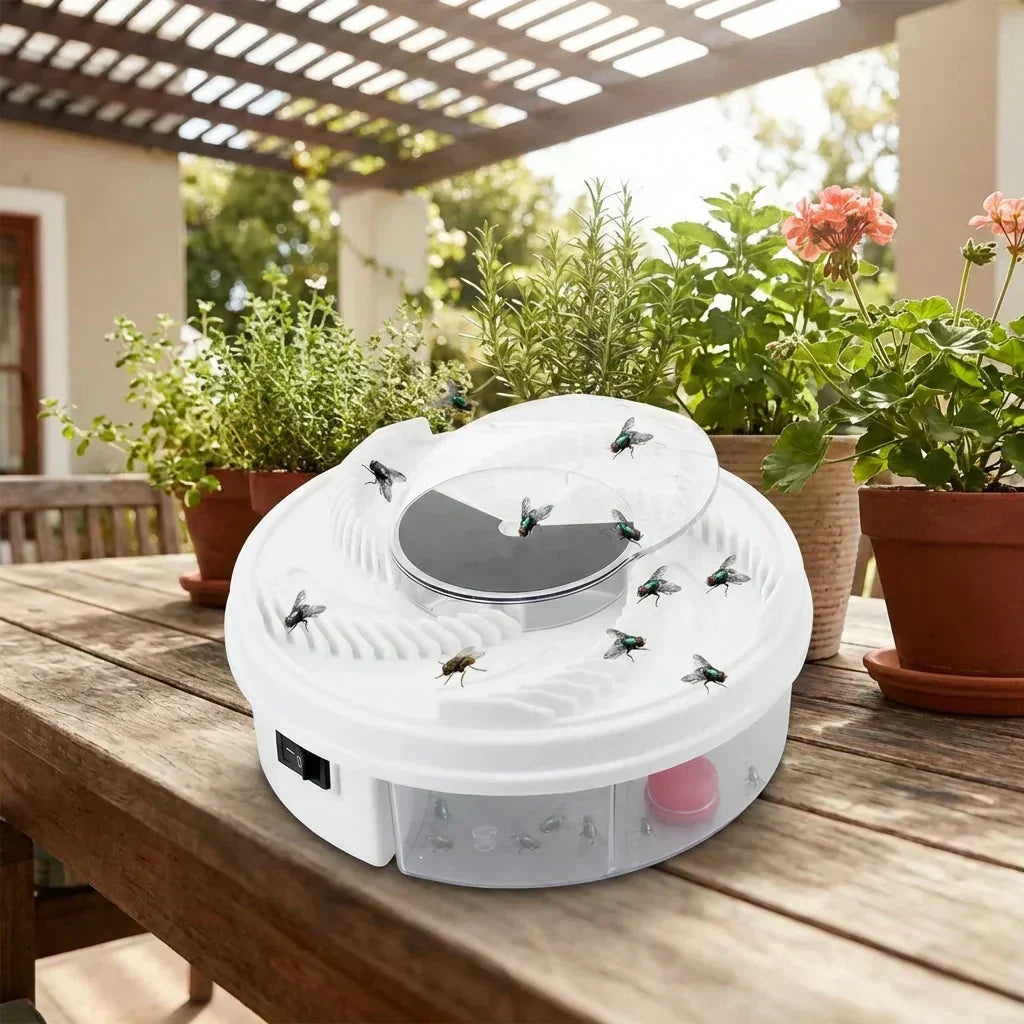 Trampa eléctrica para insectos con brazo giratorio | ribuella
