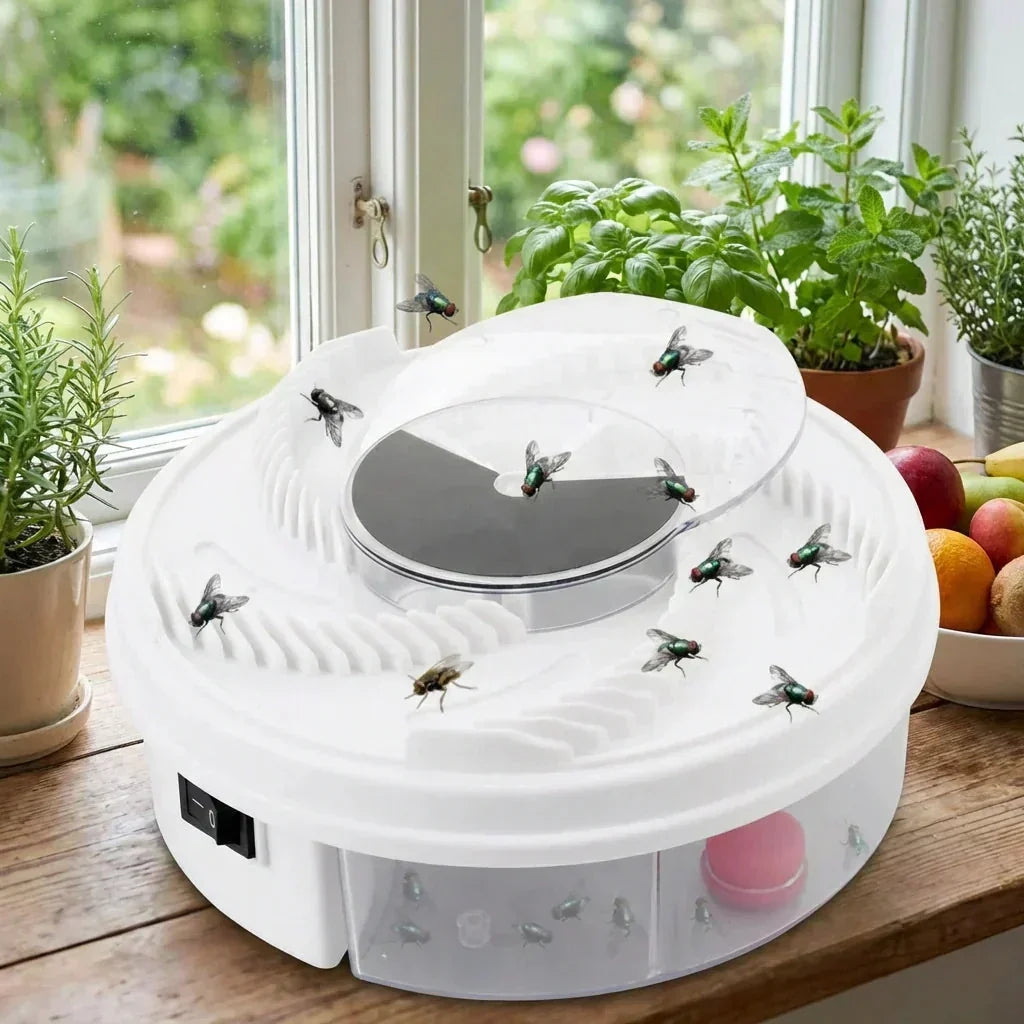 Trampa eléctrica para insectos con brazo giratorio | ribuella