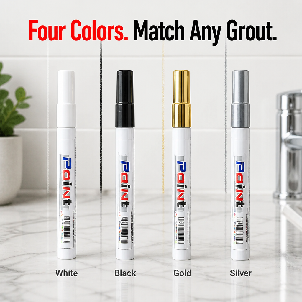 RevitaLine | Instantly Bring Your Grout Back to Life with Waterproof Precision | ribuella