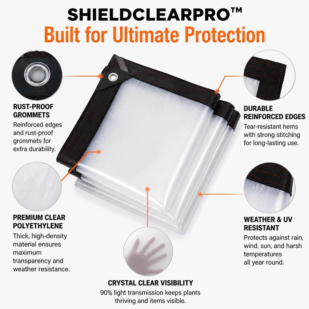 ShieldClearPro - Un bouclier incassable et parfaitement transparent qui protège votre univers et l'aide à prospérer | ribuella