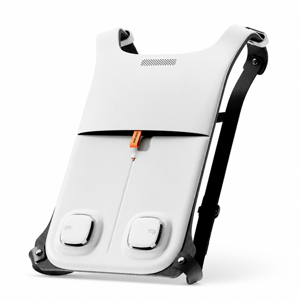 USB-Powered Dual-Fan Lightweight & Waterproof Cooling Vest (Adjustable Fit) | ribuella
