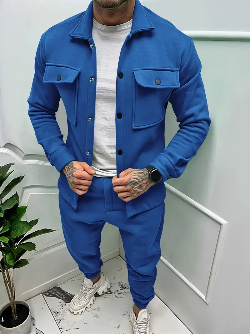 Men's Daan Jacket And Trousers Set Stylish Two-Piece Outfit