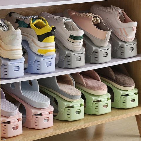 Organiseur de chaussures - Modèle gain de place - Range-chaussures réglable - ShoeMate | ribuella